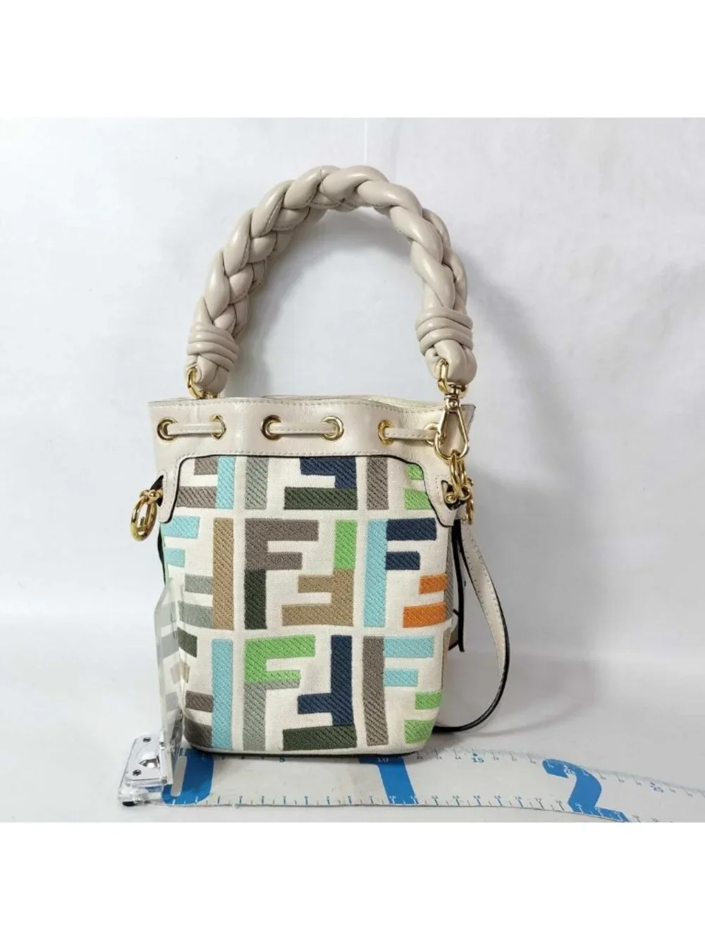 Fendi Montresor Zucca Pattern 2-Way Bucket Bag